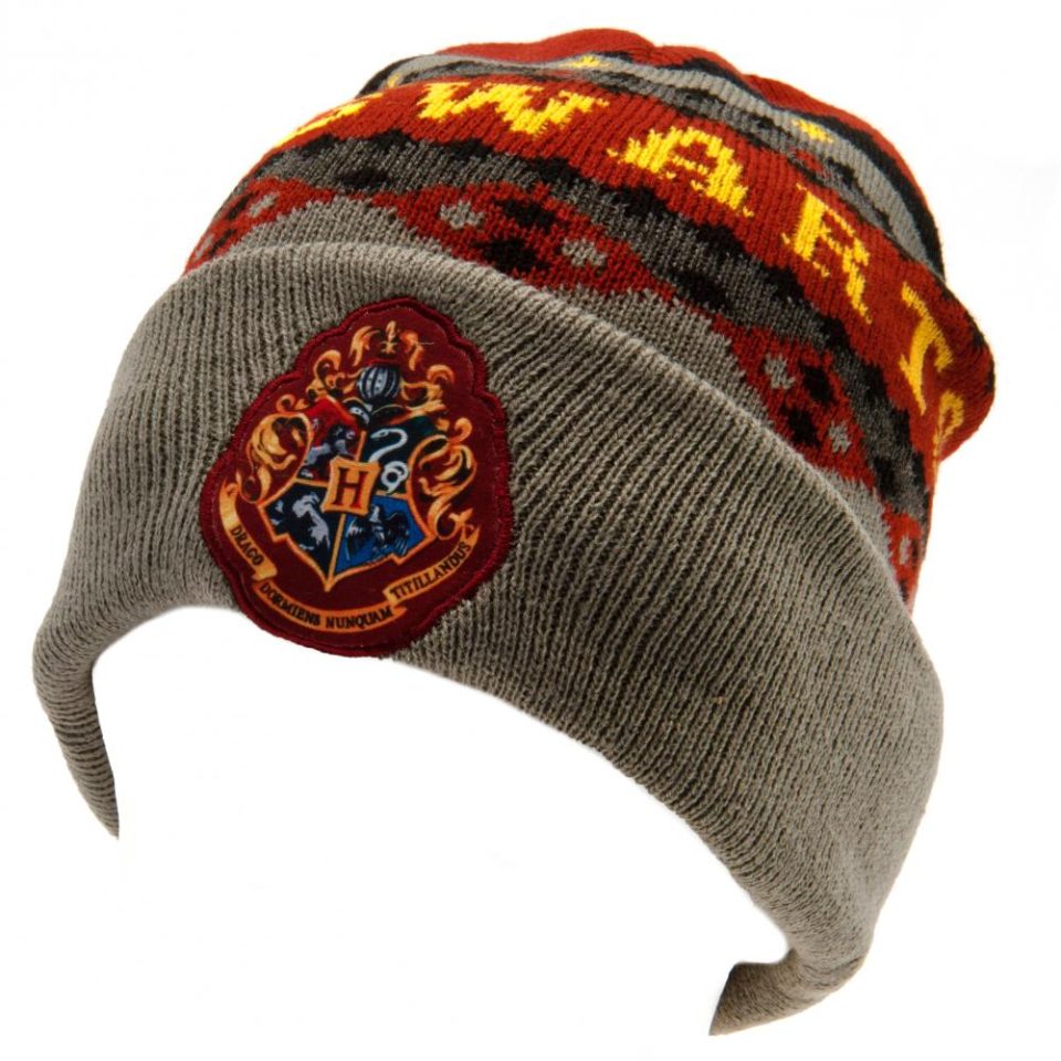 Harry Potter Cuff Beanie Hogwart
