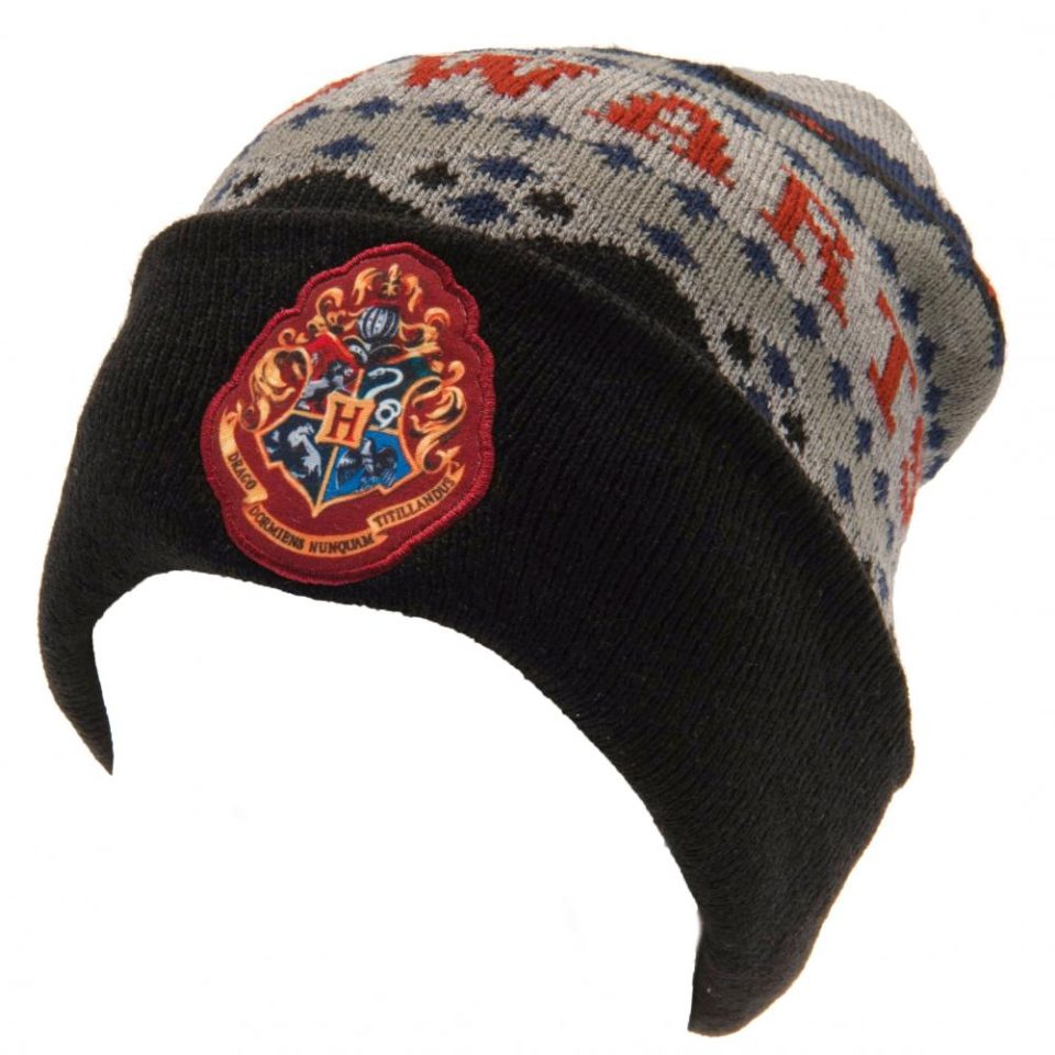 Harry Potter Cuff Beanie Hogwart