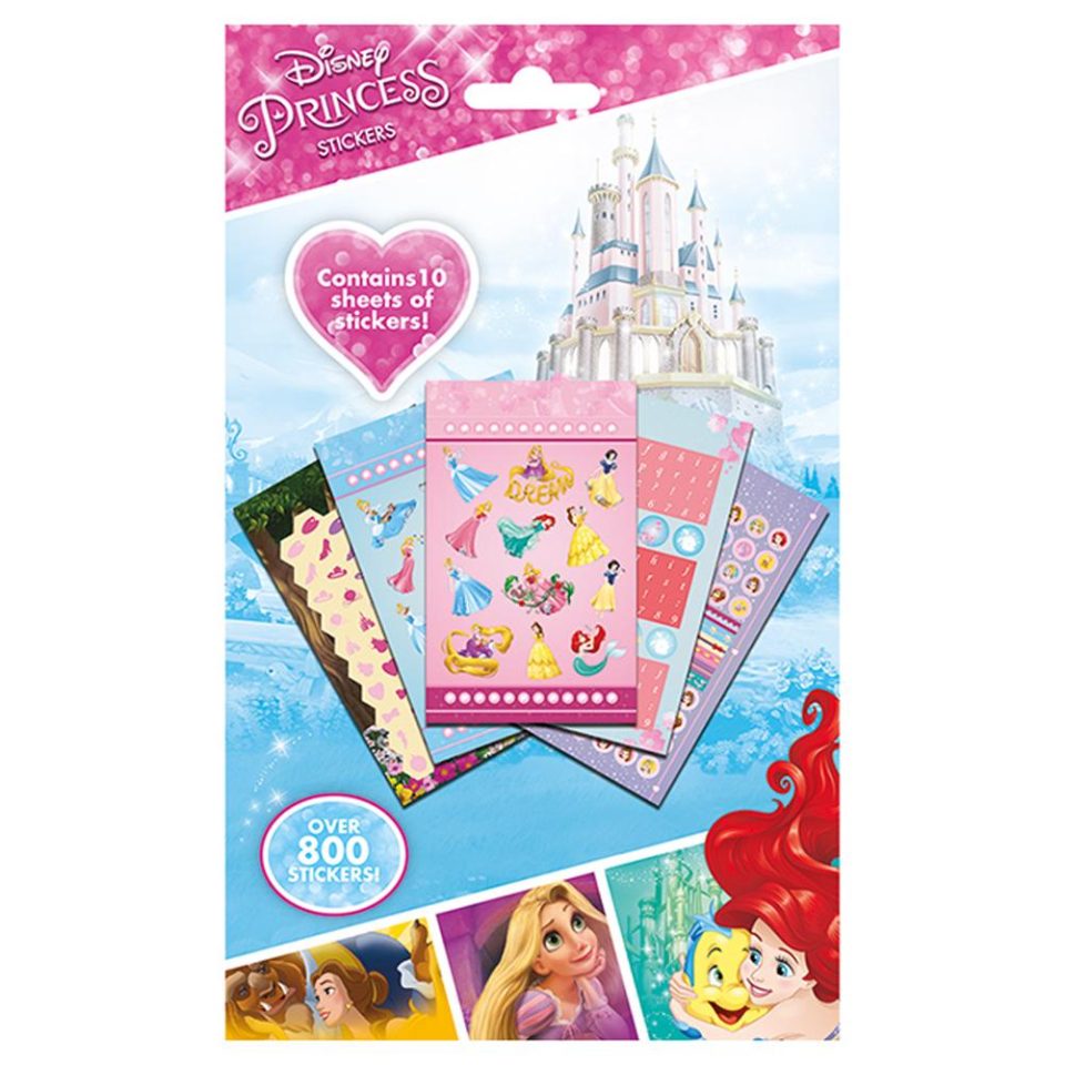 Disney Princess 800pc naklejki