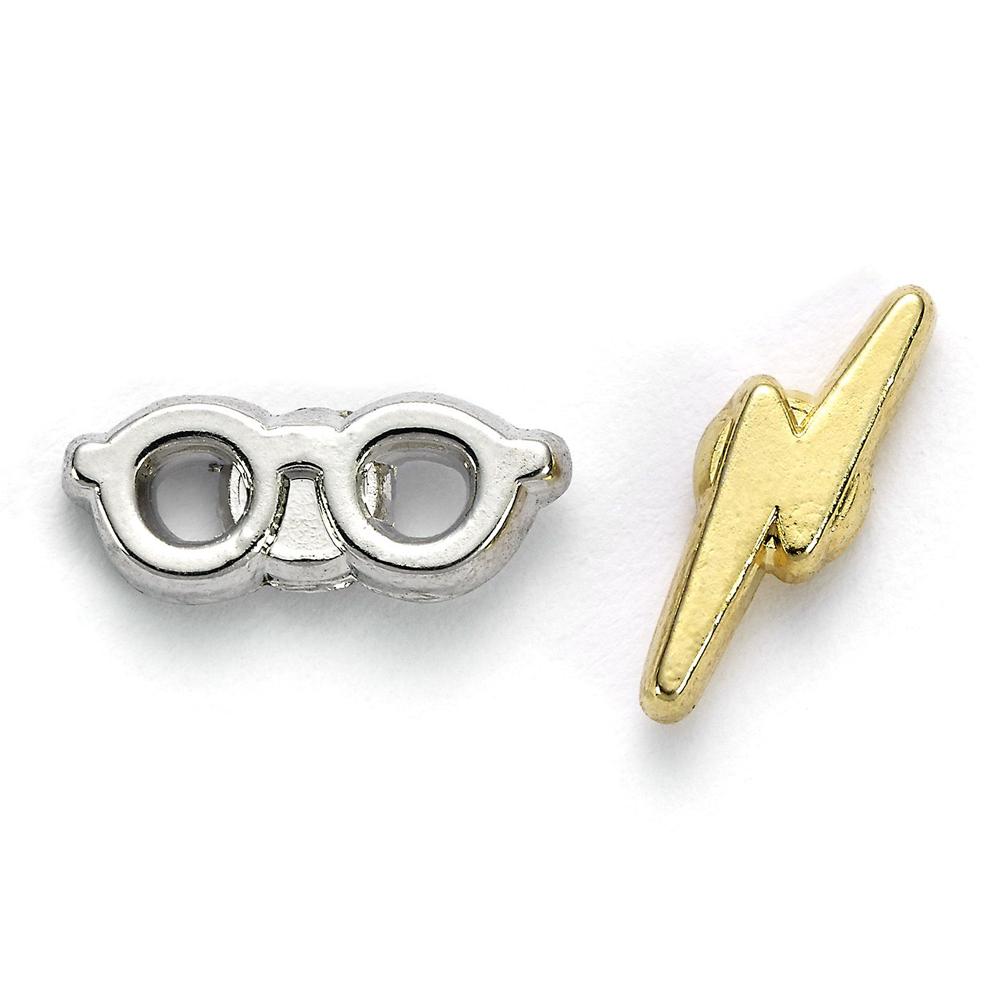 Harry Potter kolczyki Lightning Bolt & Glasses