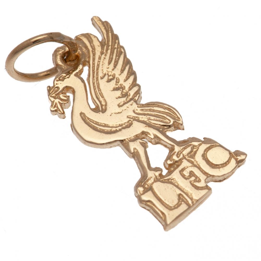 Liverpool FC złota zawieszka Liverbird Small