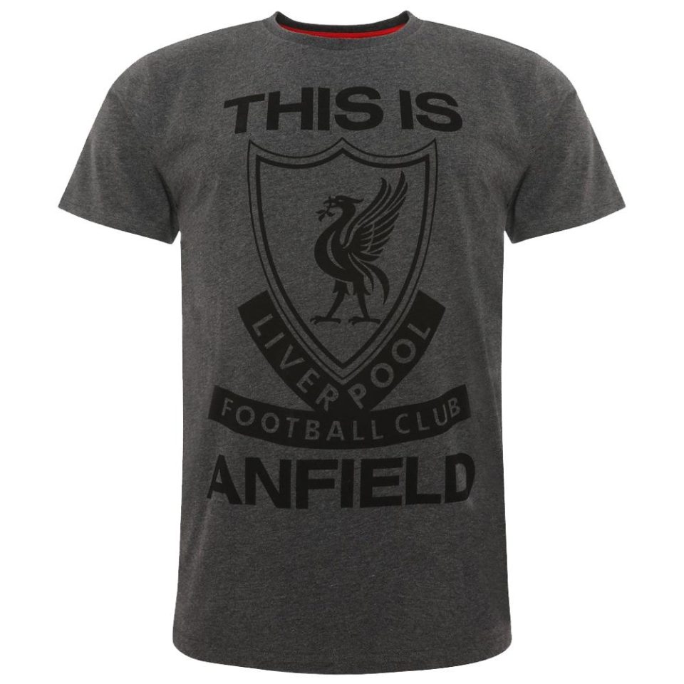 Liverpool FC TIA koszulka Charcoal M