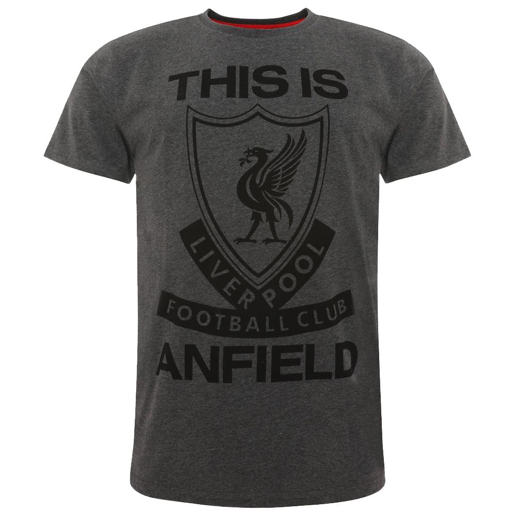 Liverpool FC TIA koszulka Charcoal S