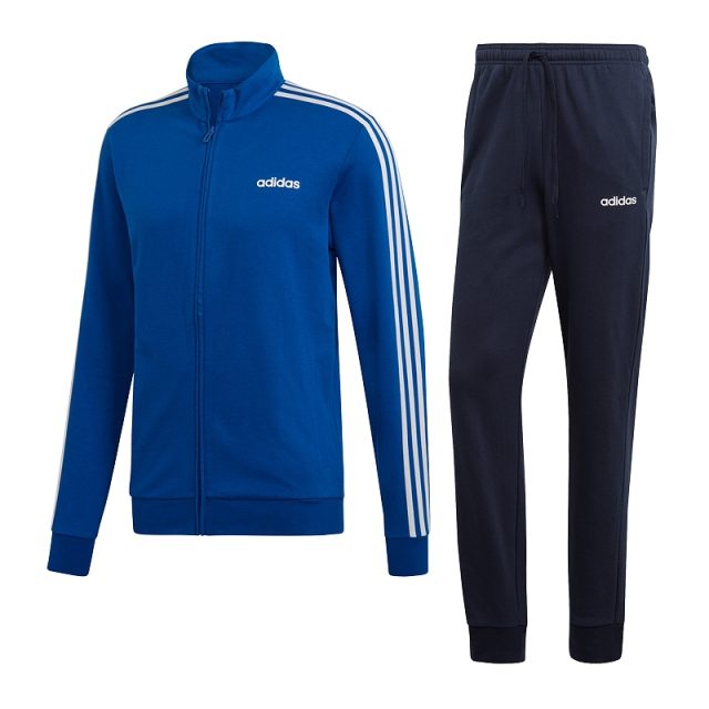 Dres treningowy adidas Tracksuit Co Relax rozmiar XL niebieski / granatowy