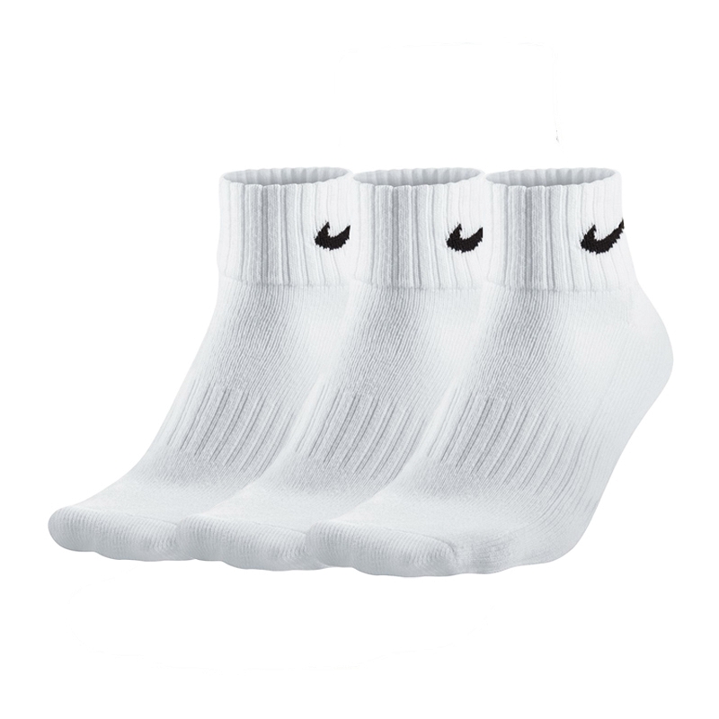 Skarpety Nike Value Cush Ankle 3Pak rozmiar M (38-42) białe