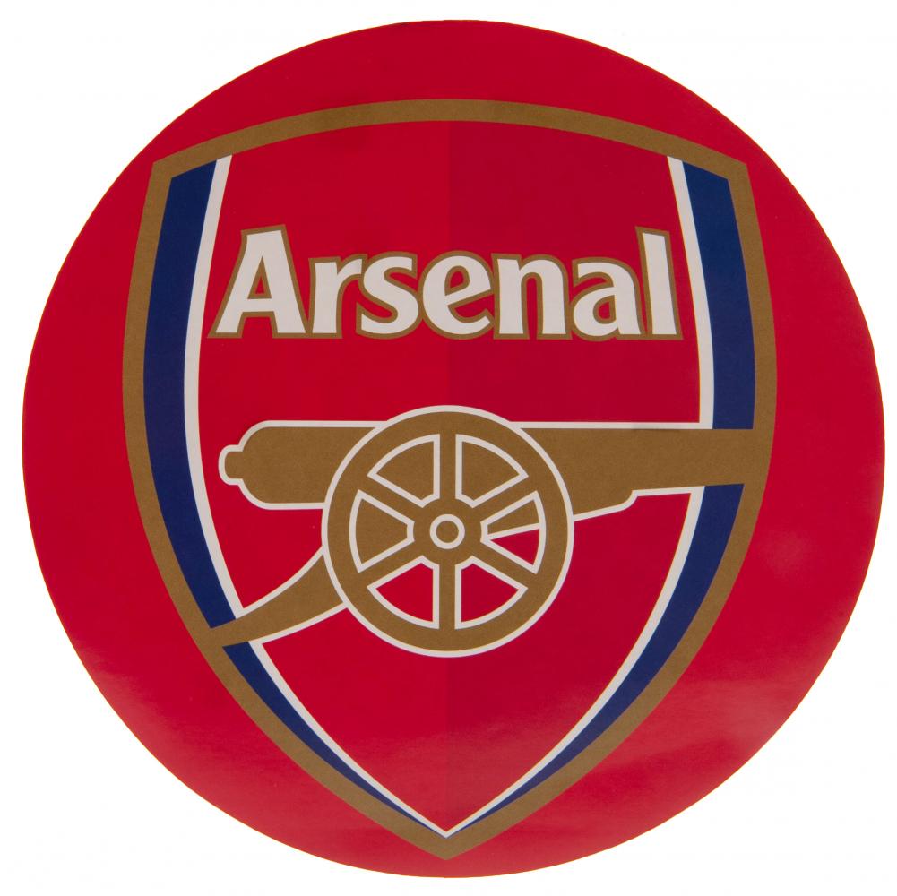 Arsenal Londyn Big Crest Circular Sticker