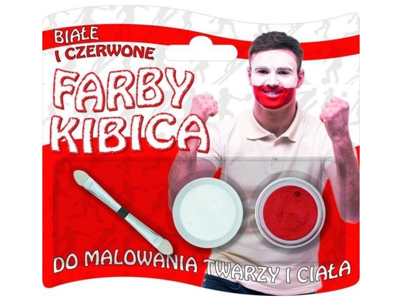 Polska - farby kibica