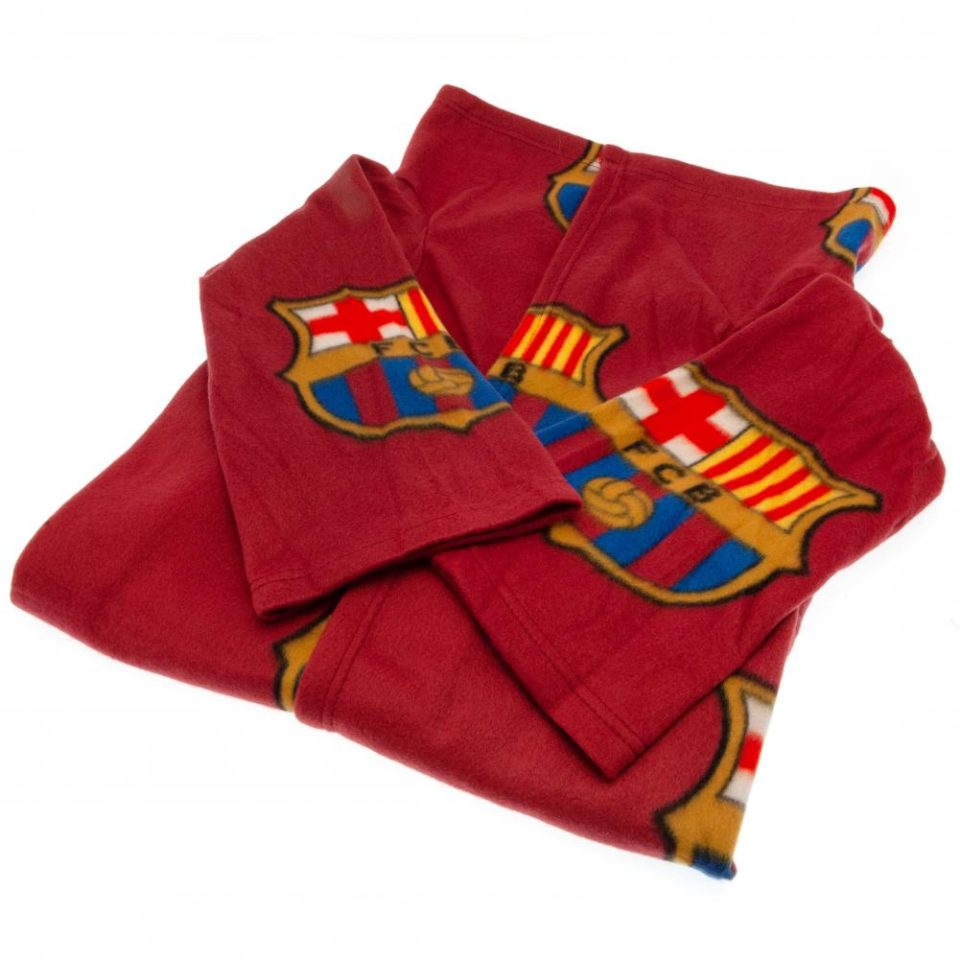 FC Barcelona Snuggle koc polarowy