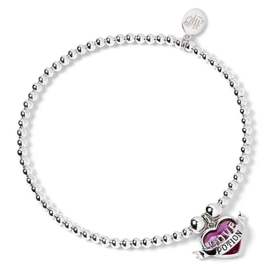Harry Potter Sterling Silver Crystal bransoletka Love Potion