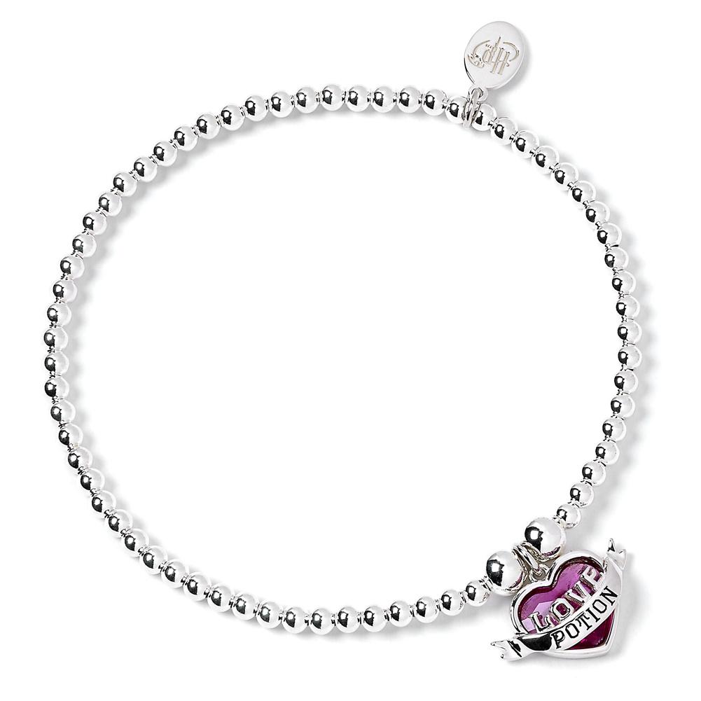 Harry Potter Sterling Silver Crystal bransoletka Love Potion