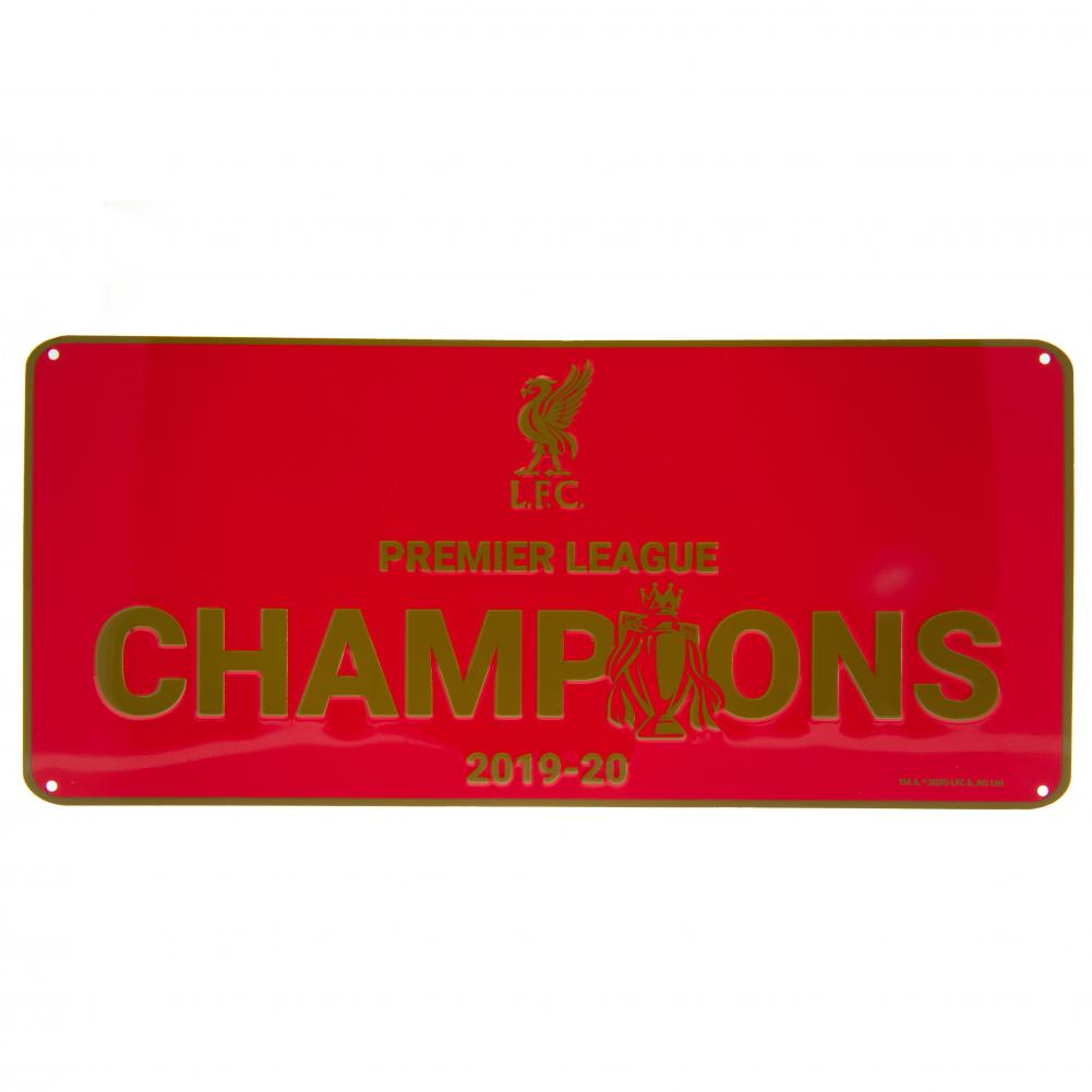 Liverpool FC Premier League Champions Sign