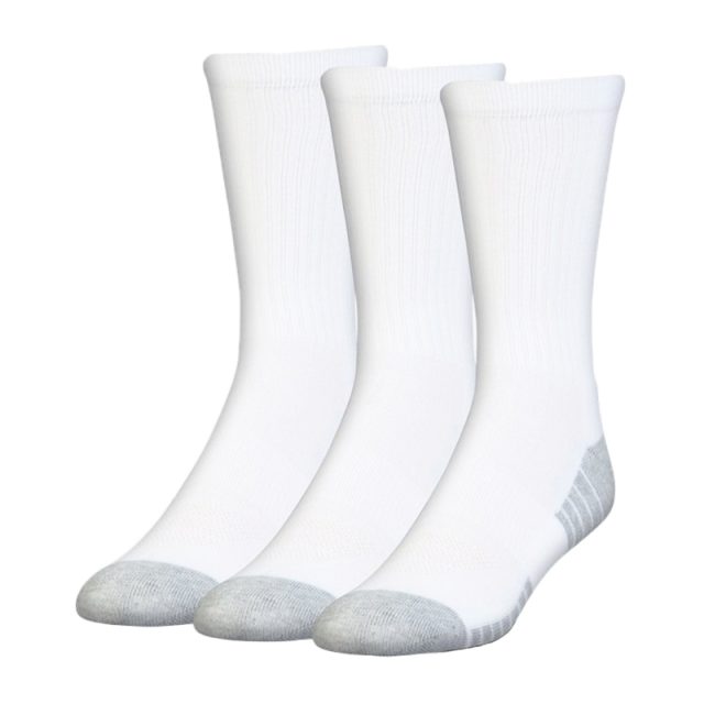 Skarpety Under Armour Tech Crew Socks 3P rozmiar L (42-47) białe