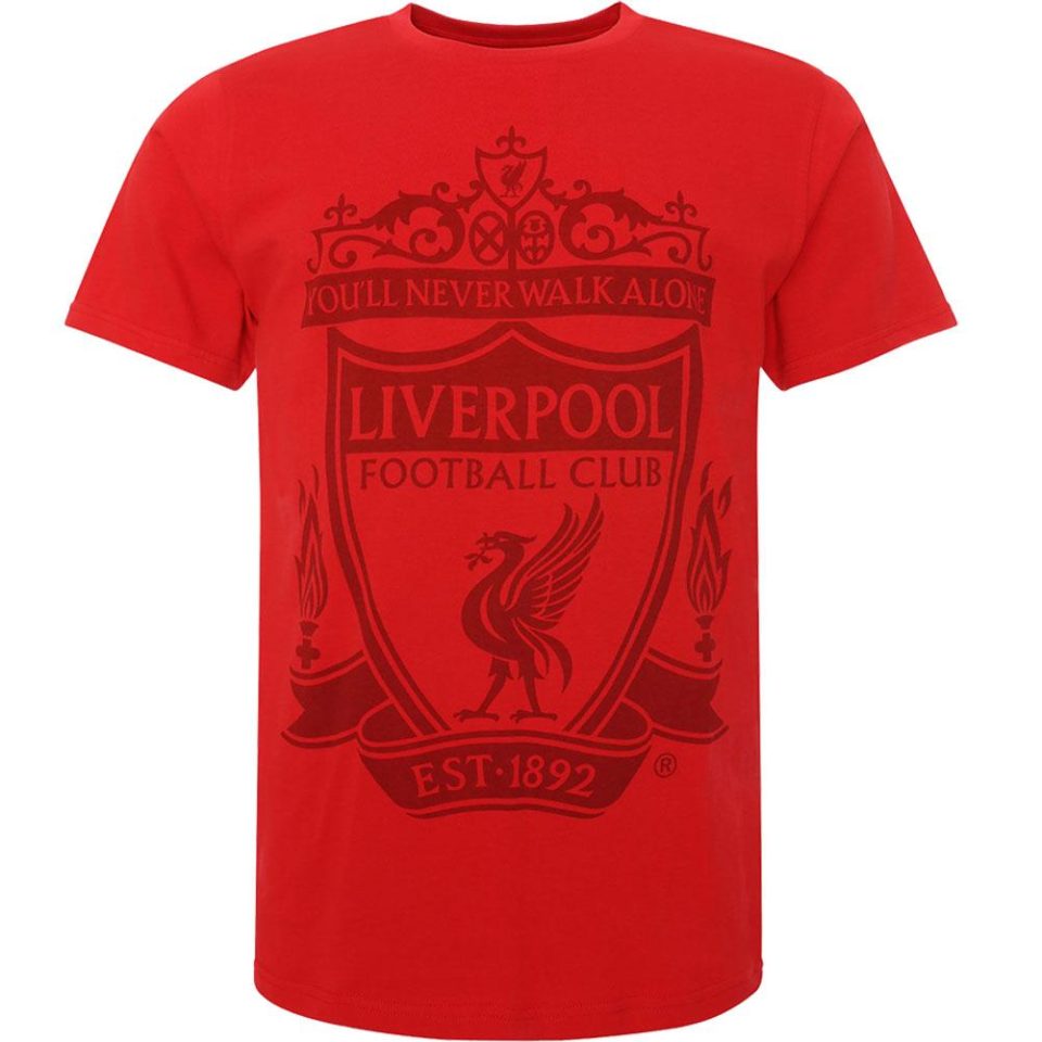 Liverpool FC Crest koszulka Red L