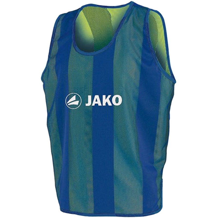 Znacznik piłkarski dwustronny Jako rozmiar juniorski niebieski/żółty