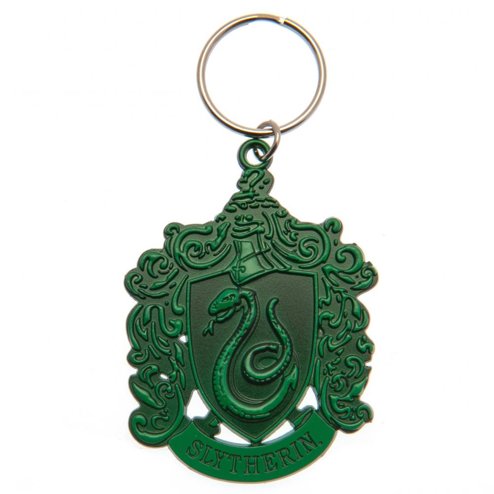 Harry Potter Debossed breloczek metalowy Slytherin