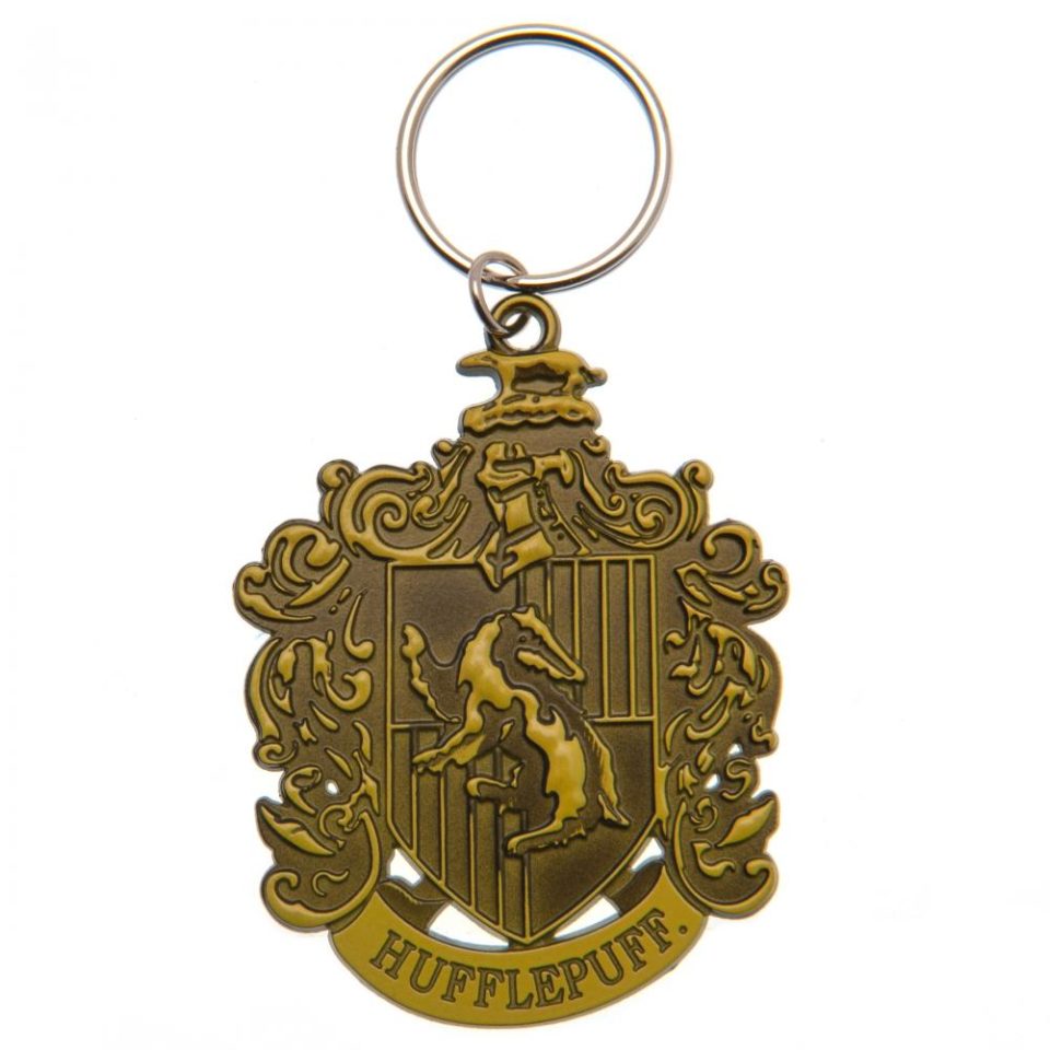 Harry Potter Debossed breloczek metalowy Hufflepuff