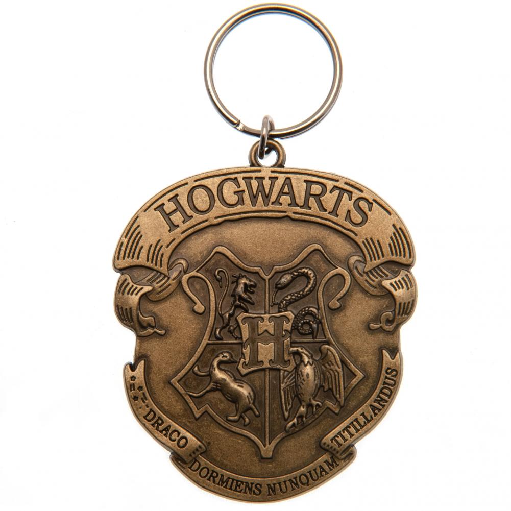 Harry Potter Debossed breloczek metalowy Hogwart