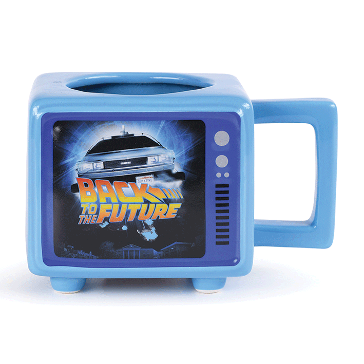 Powrót do przyszłości Retro TV Heat Changing kubek 3D