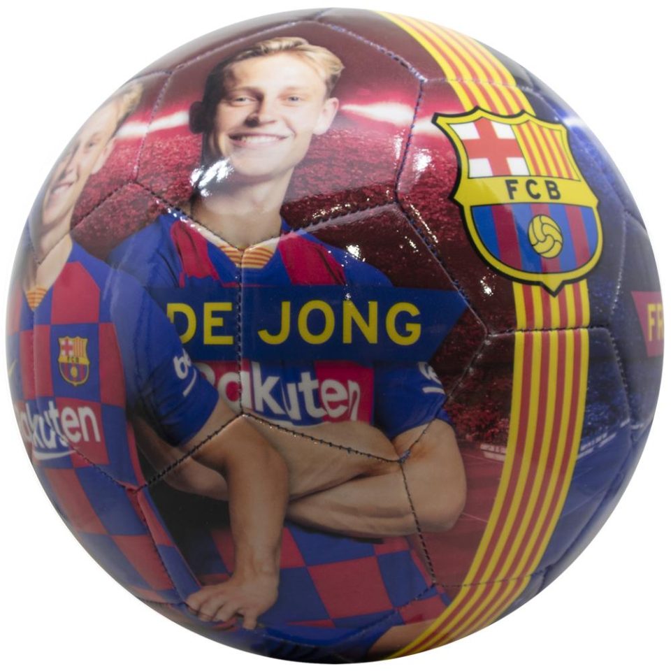 FC Barcelona De Jong piłka nożna