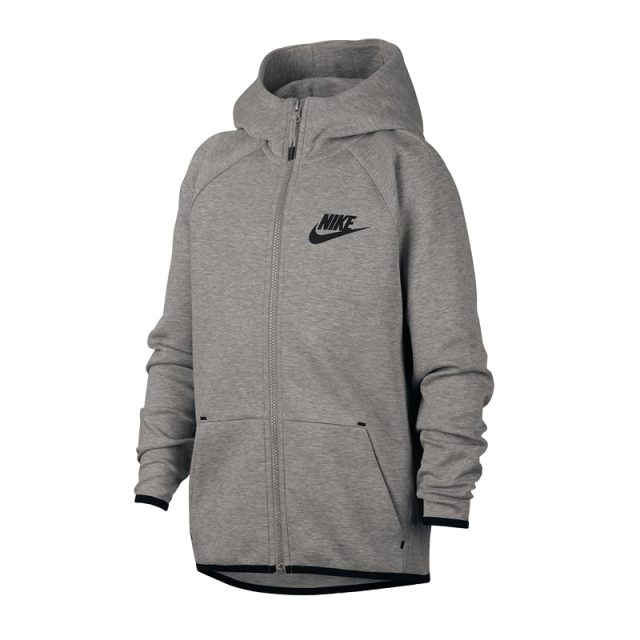 Bluza juniorska Nike JR NSW Tech Fleece Essentials rozmiar XL (164 cm) szara