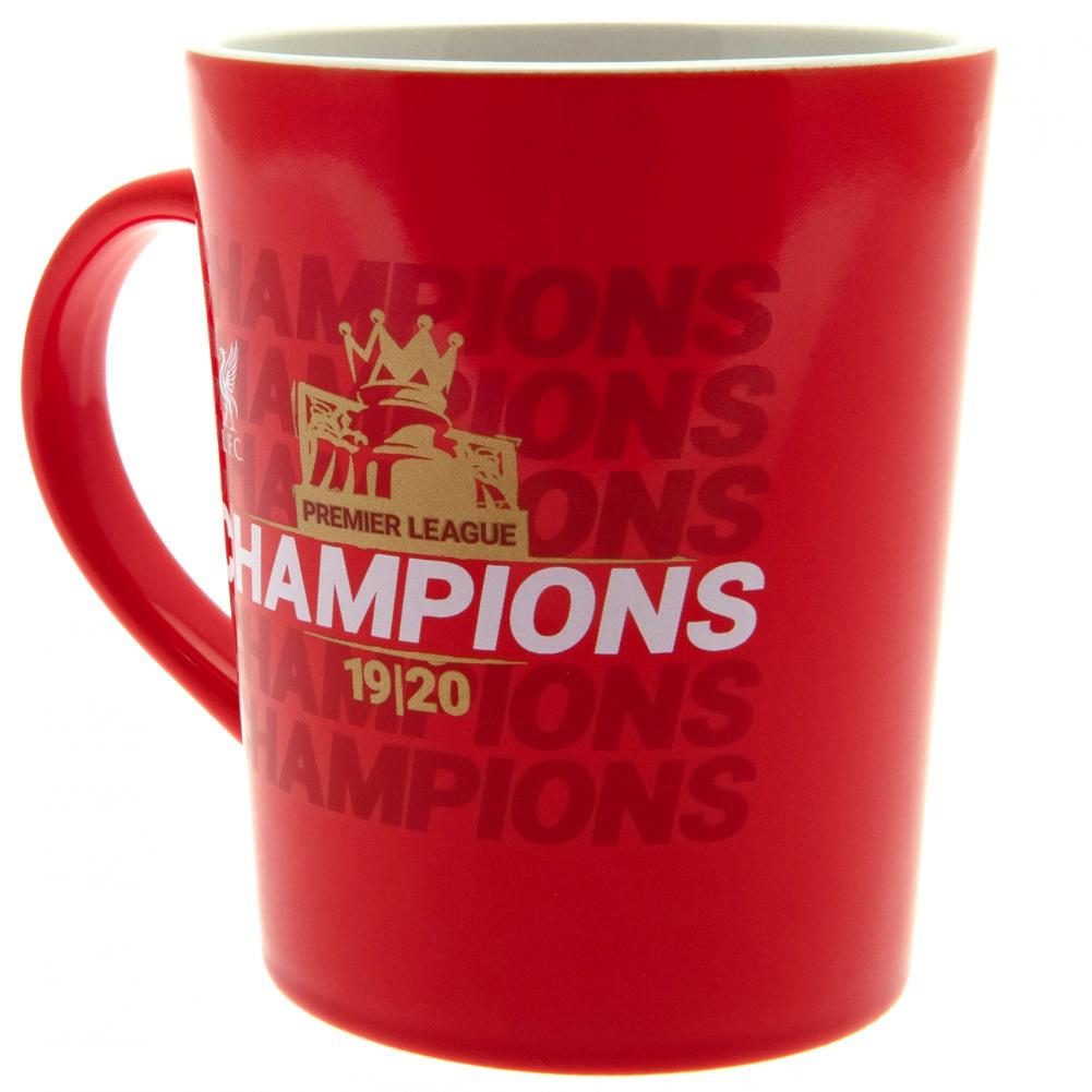 Liverpool FC Premier League Champions Gold Print kubek