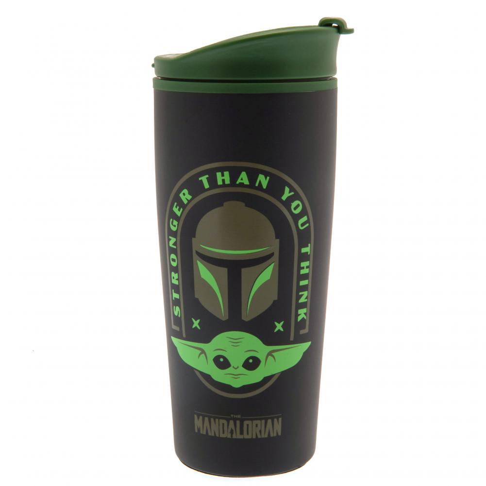 Gwiezdne Wojny: The Mandalorian metalowy kubek podróżny