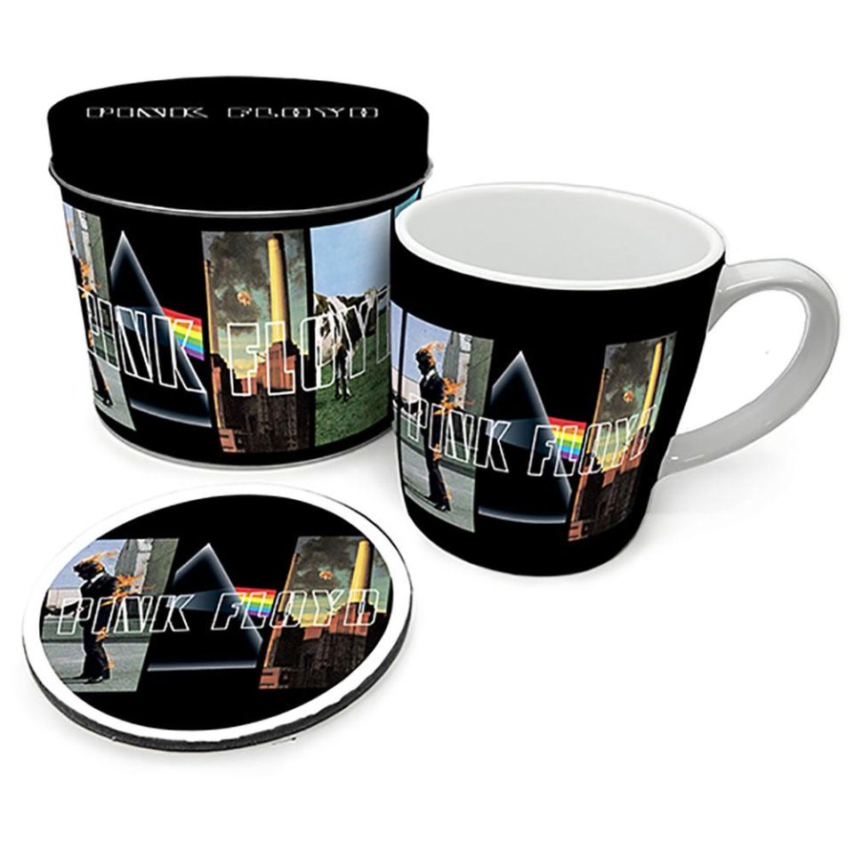 Pink Floyd kubek & Coaster Gift Tin