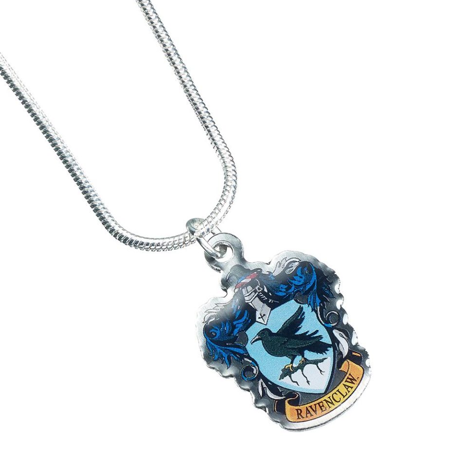 Harry Potter posrebrzany naszyjnik Ravenclaw