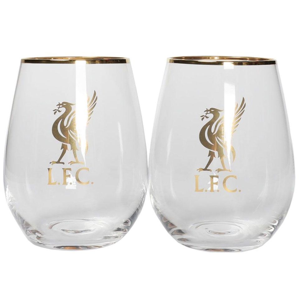 Liverpool FC Fine Glass Tumbler Set