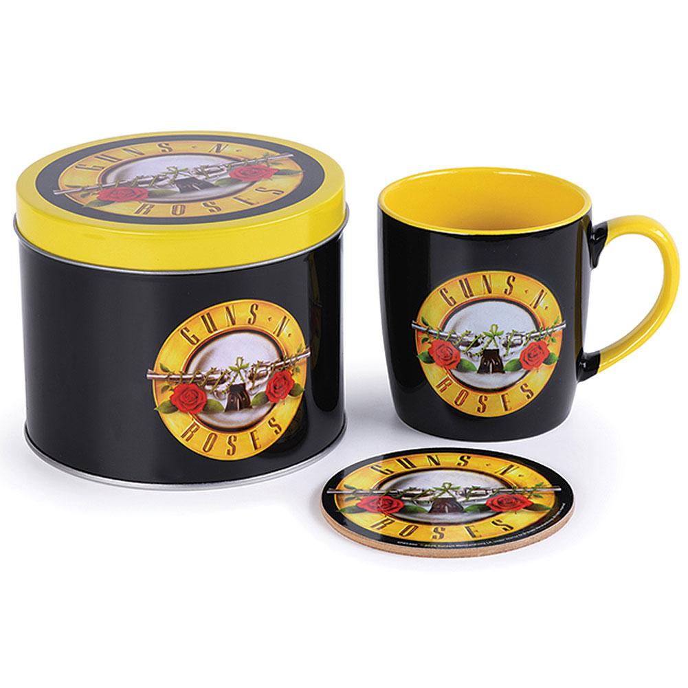 Guns N Roses kubek & Coaster Gift Tin