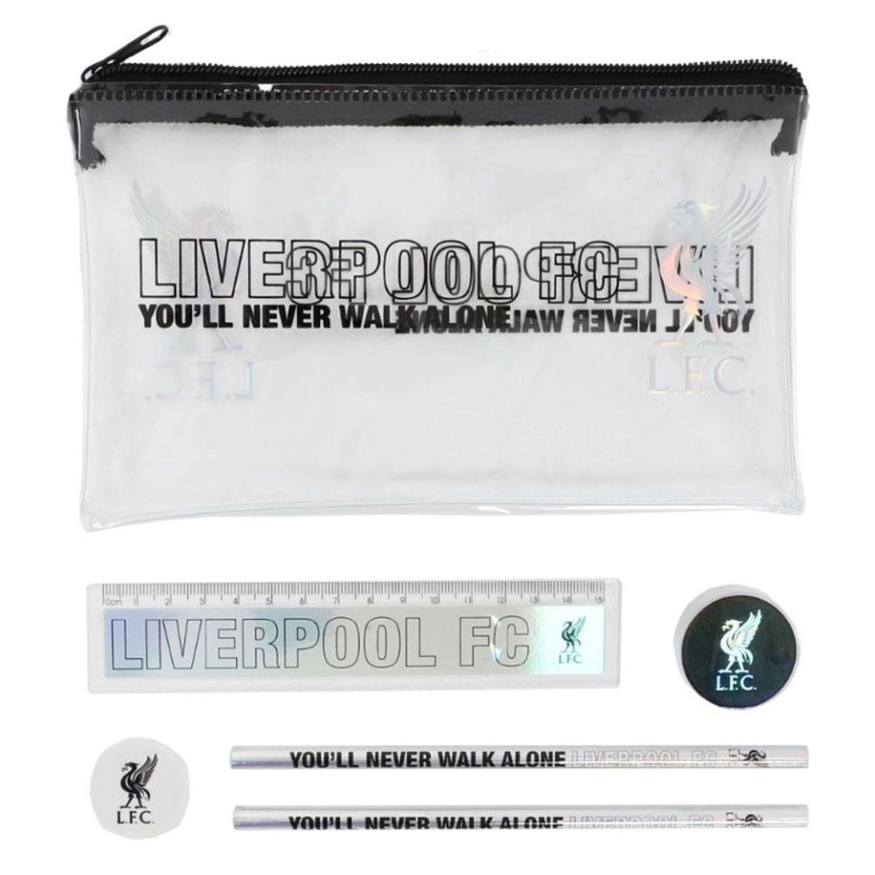 Liverpool FC Black & Silver zestaw szkolny