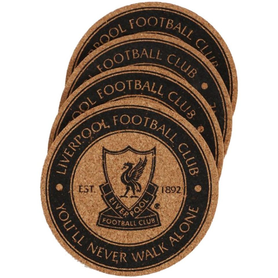 Liverpool FC Cork zestaw podkładek