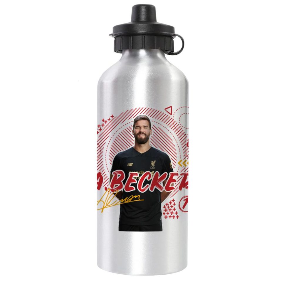 Liverpool FC bidon aluminiowy Alisson