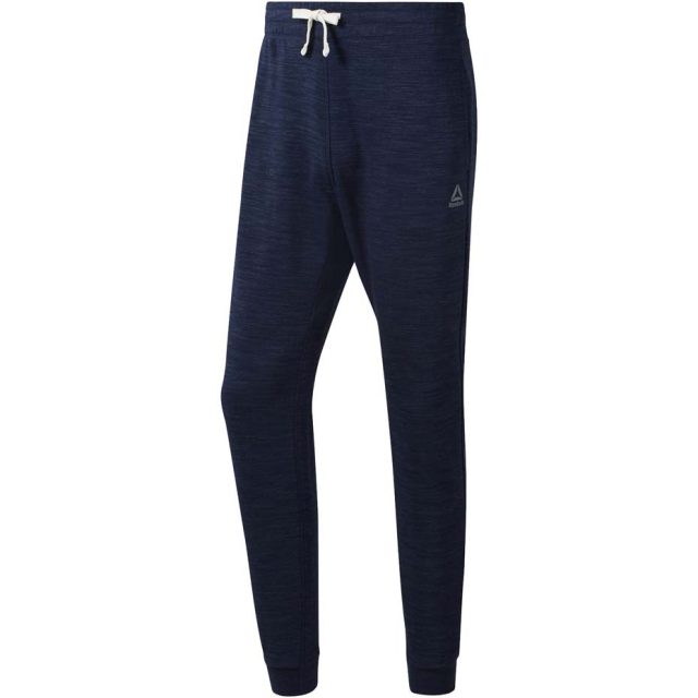 Spodnie Reebok TE Marble Group Jogger rozmiar L granatowe