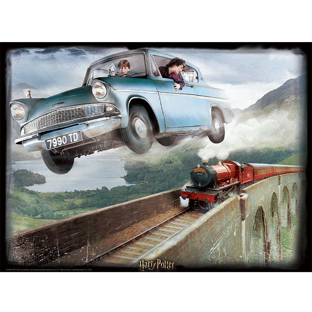 Harry Potter 3D Image puzzle 500 szt. Ford Anglia