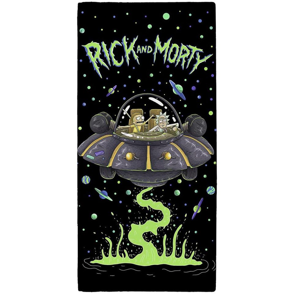 Rick i Morty ręcznik Spaceship