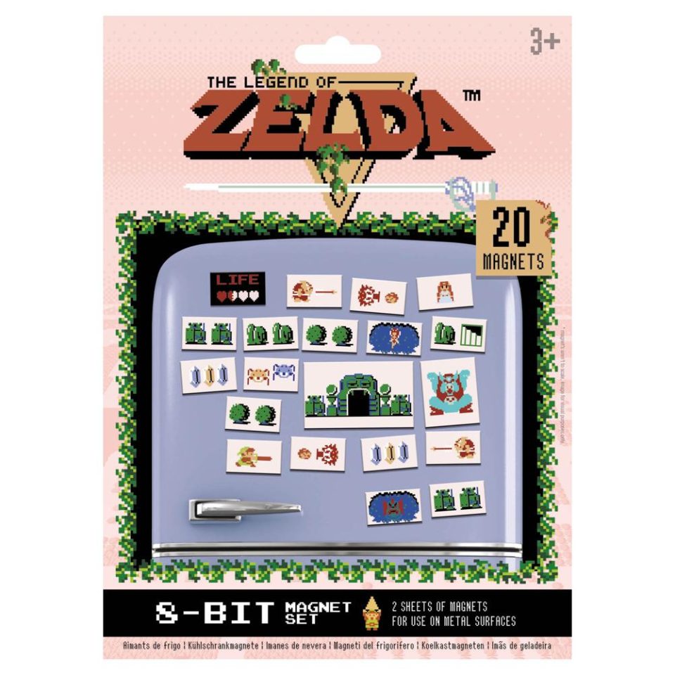 The Legend Of Zelda magnesy na lodówkę