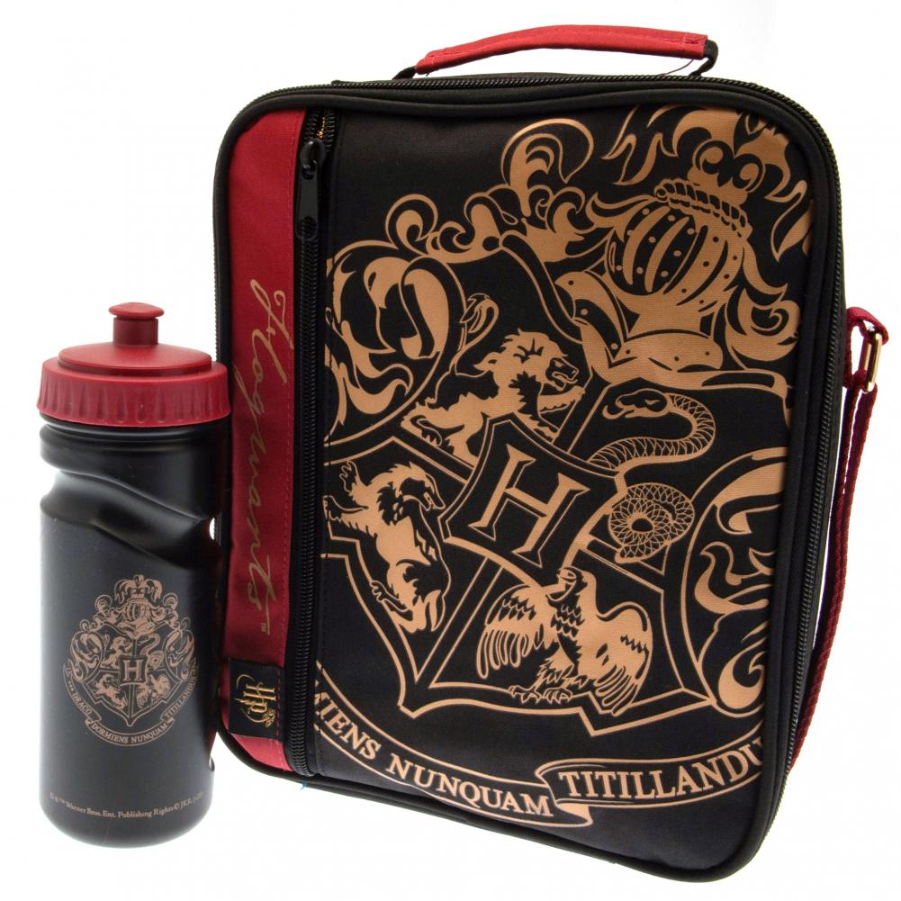 Harry Potter torba śniadaniowa z uchwytem na bidon Hogwart