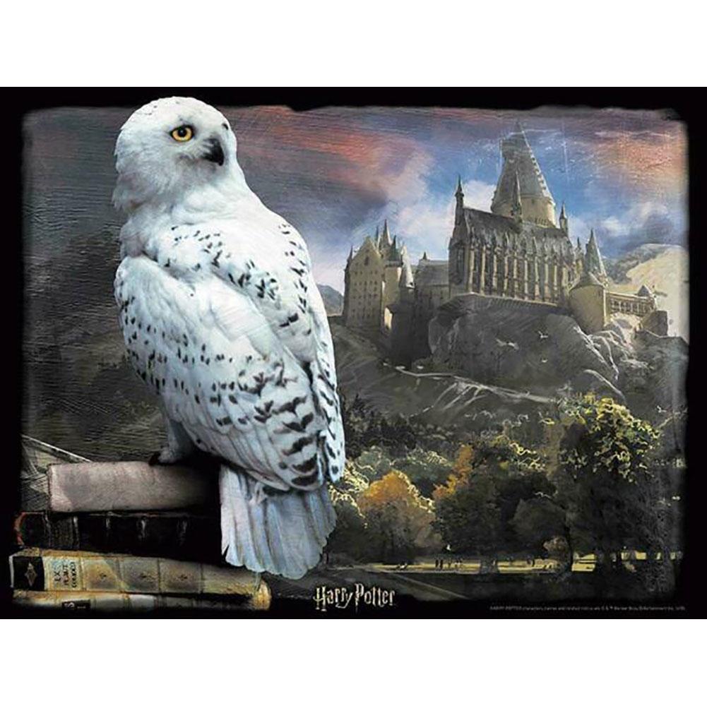 Harry Potter 3D Image Puzzle 300pc Hedwig