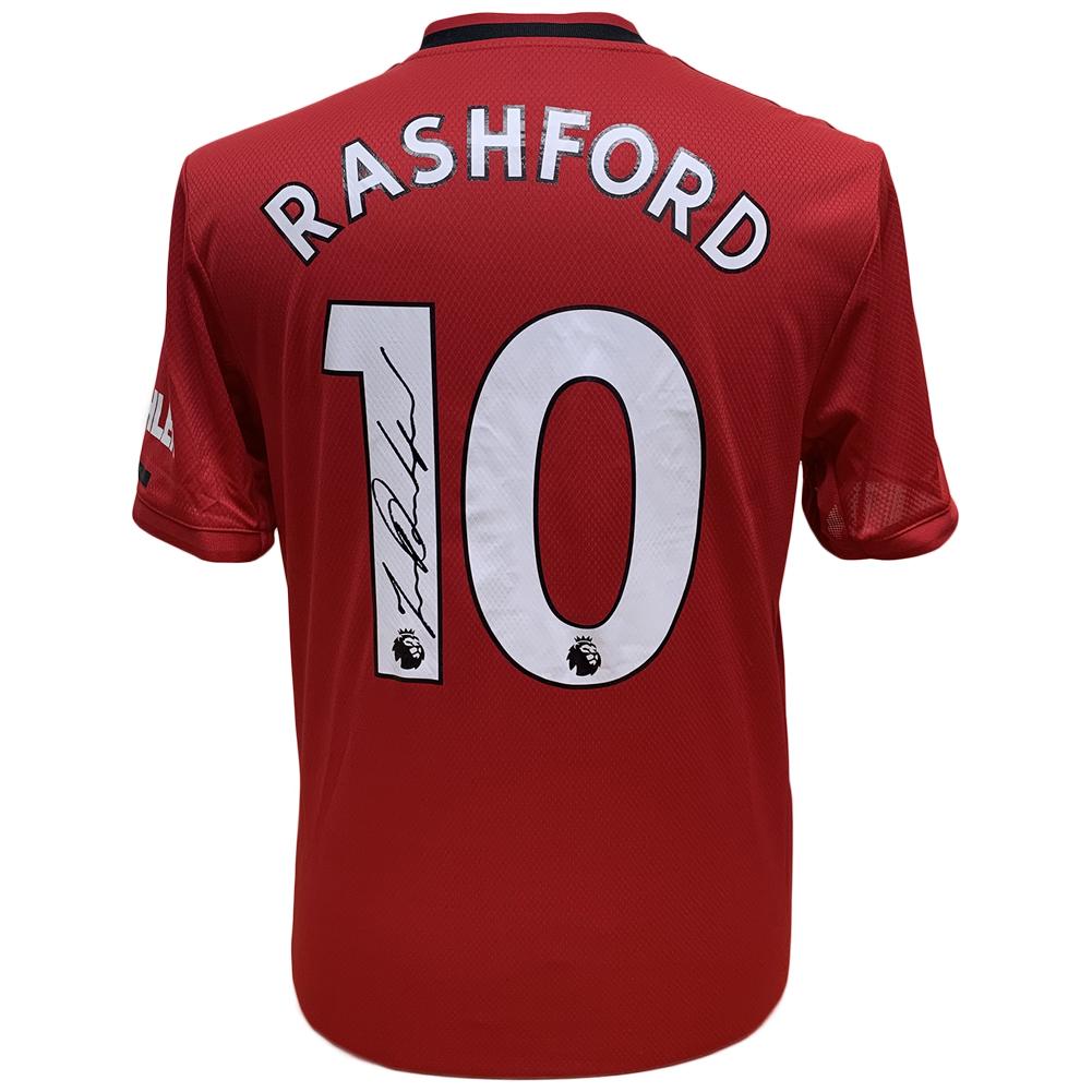 Manchester United Rashford koszulka z autografem