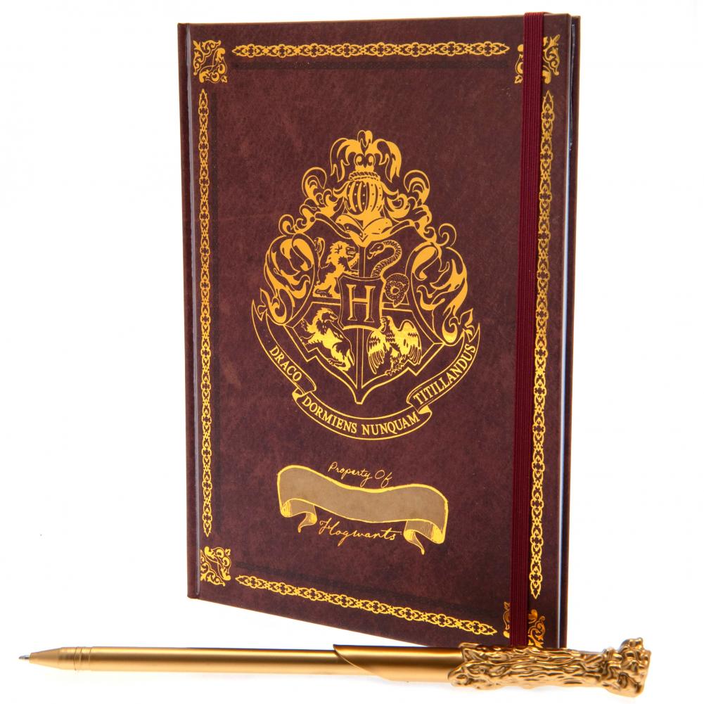 Harry Potter notatnik & długopisy Hogwart