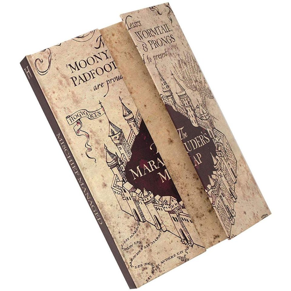 Harry Potter Magnetic notatnik Marauders Map