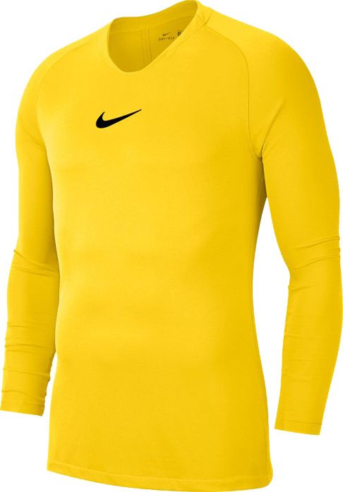 Koszulka z długim rękawem Nike Dry Park First Layer rozmiar L żółty