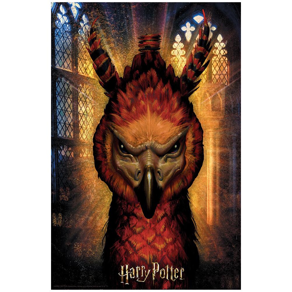Harry Potter 3D Image Puzzle 300pc Fawkes
