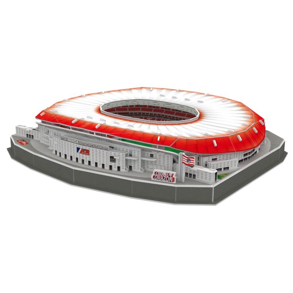 Atletico Madryt 3D Stadion Puzzle