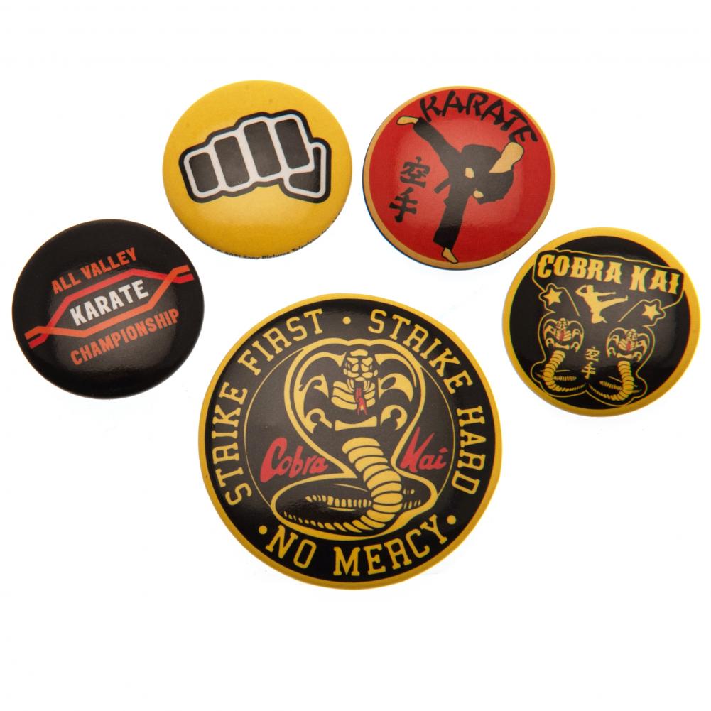 Cobra Kai zestaw przypinek