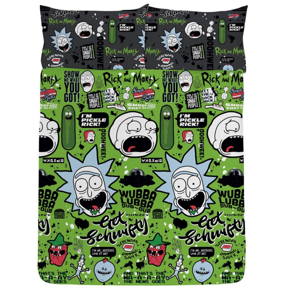 Rick i Morty pościel podwójna Schwifty