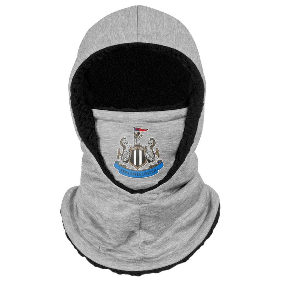 Newcastle United Hooded Snood Grey Youths
