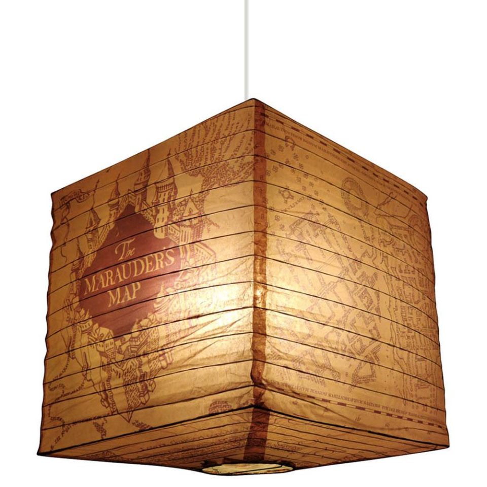 Harry Potter klosz papierowy Marauders Map