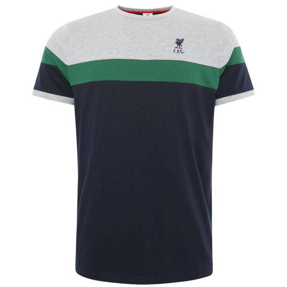 Liverpool FC Retro Panel koszulka Navy L